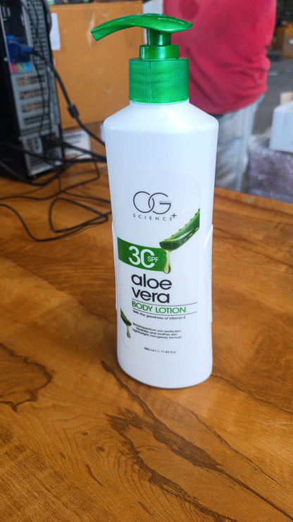 OG Beauty Science Aloe Vera Body Lotion (350ML / 1 Pc) signaturekarts