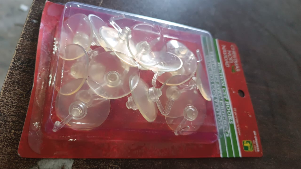 Transparent Rubber Vacuum Sucker, Suction Cup Hooks (18 Pcs Set) Signaturekarts