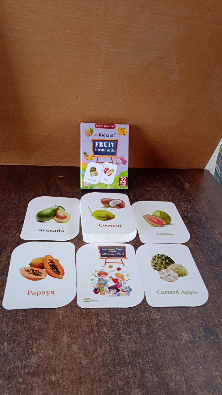 KidKraft Early Learner Educational Flashcards – 32 pcs Signature kart