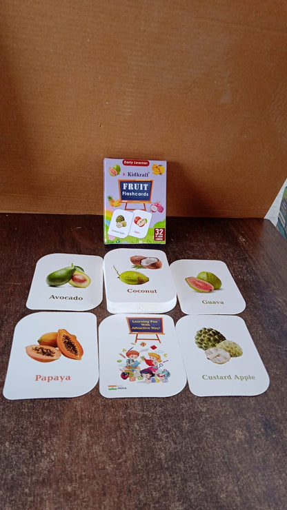 KidKraft Early Learner Educational Flashcards – 32 pcs Signature kart