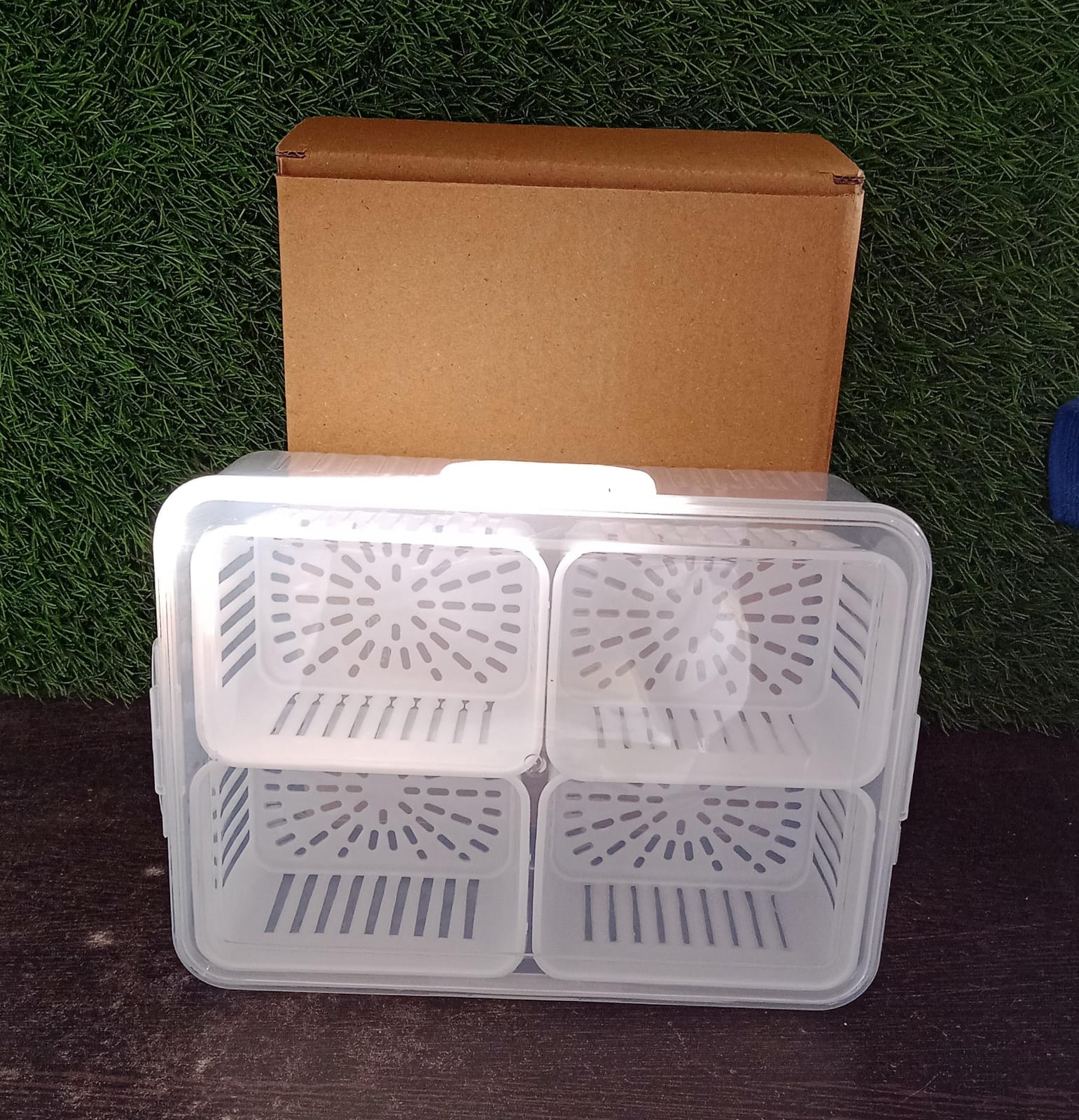 Fridge Storage Box – Freezer & Kitchen Organizer for Vegetables & Food (1 Pc) signaturekarts