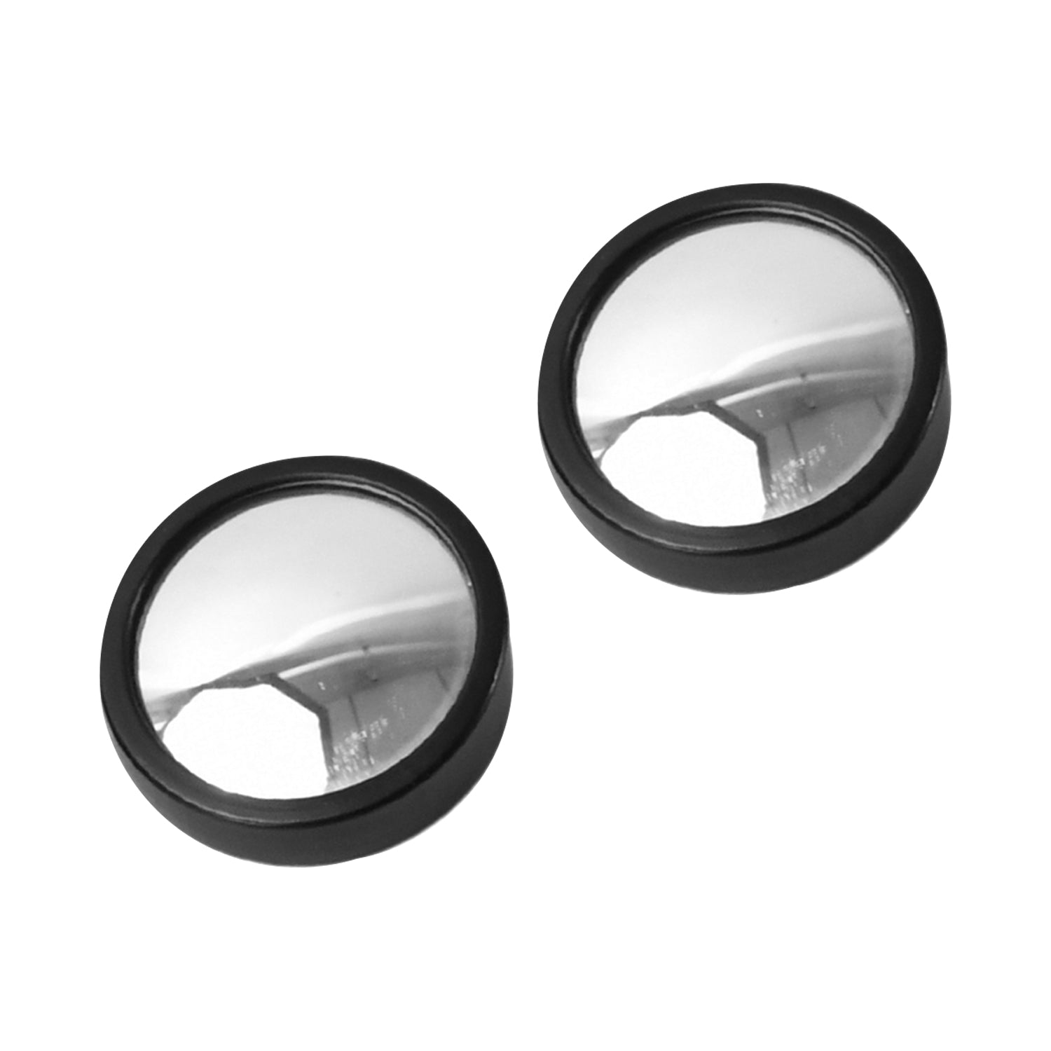 Car Blind Spot Mirror – HD Glass, Convex & Frameless (2 Pcs Set) signaturekarts