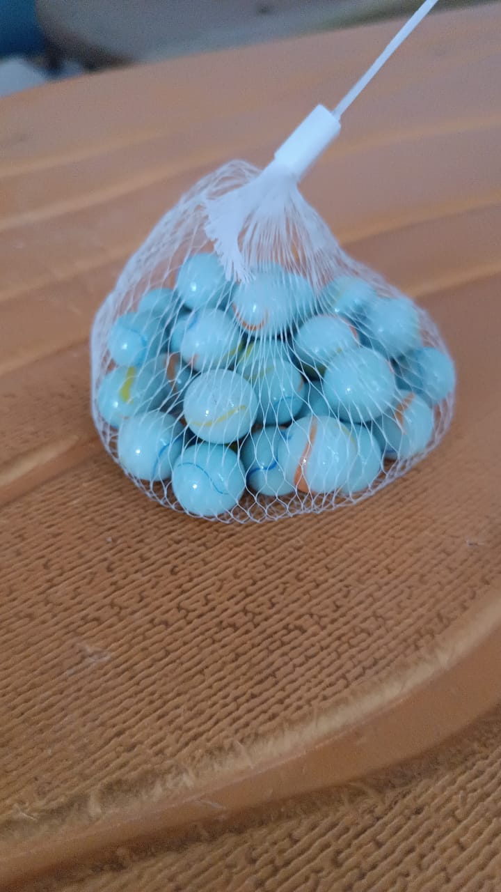 Classic Glass Marbles Pack of Approx 30 Pc Signature kart