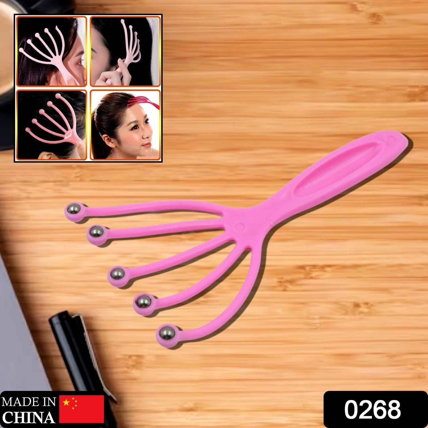 Handheld Scalp Massager for Relaxation, Hair accessories signaturekarts