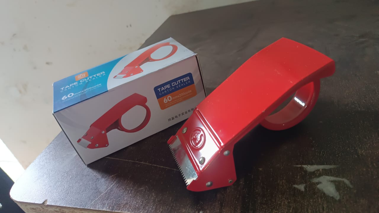 Metal Packing Tape Dispenser Cutter (60 MM / 1 Pc) Signaturekarts