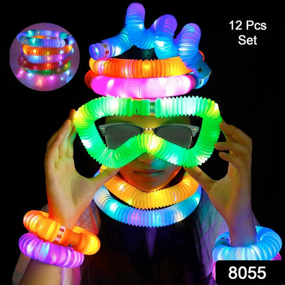 Colourful Tubes Sensory Toys Stretch Fidget Tube Toys Pull Tubes Fidget Toys Your Brand