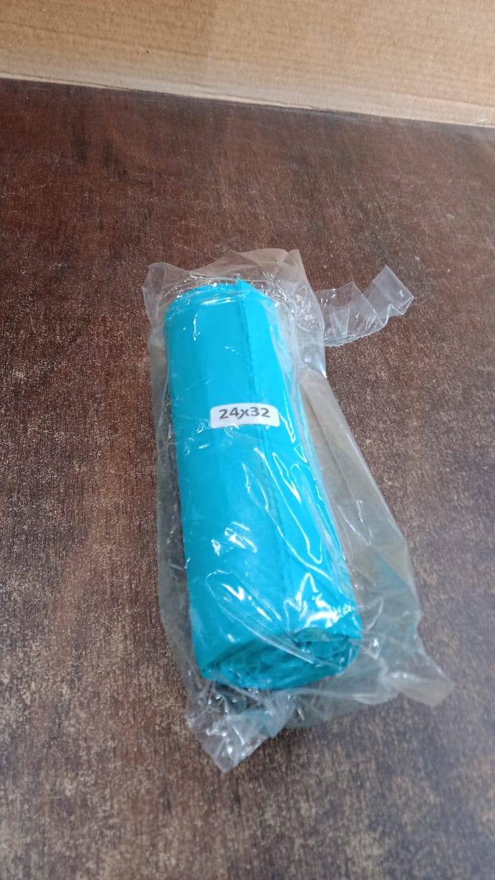 Bio-degradable Eco-Friendly Garbage Bags Rolls (24x32 inch, 1 Pc, Mix Color) Signature Kart