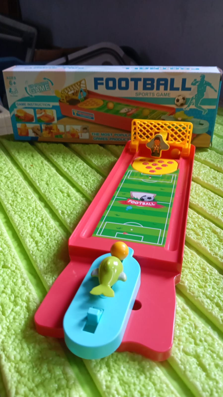 Mini Table Top Finger Football Game for Kids-Desktop Game for Kids & Adults signaturekarts