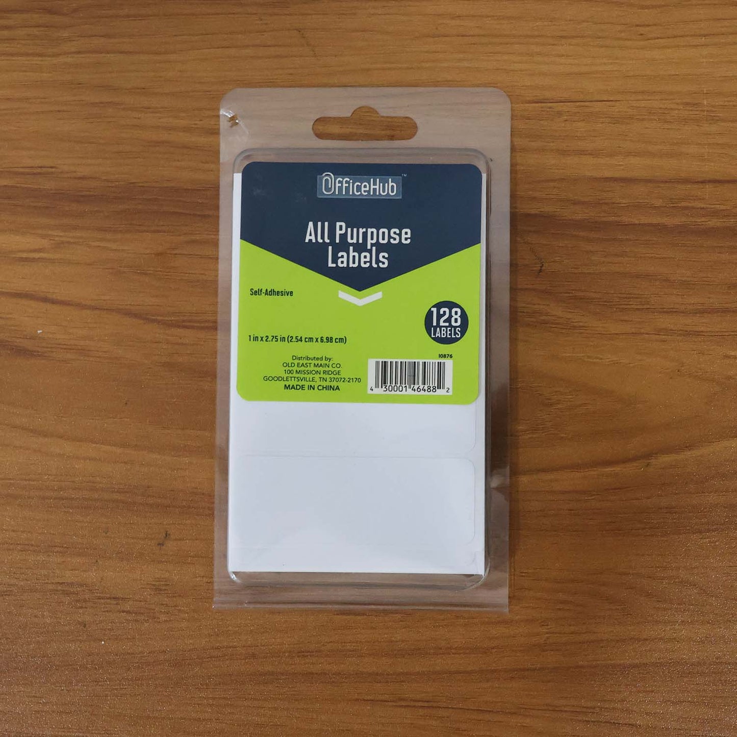 Premium All Purpose Adhesive White Labels (128 Labels) signaturekarts