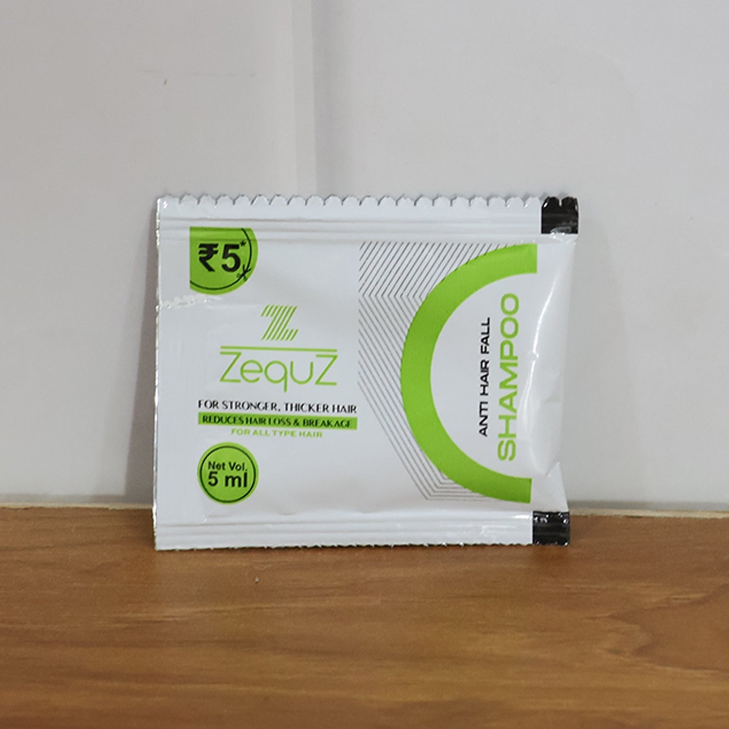 Zequz Anti-Hair Fall Strengthening Shampoo Sachet (5 ML / 1 Pc) The Morsignaturekarts