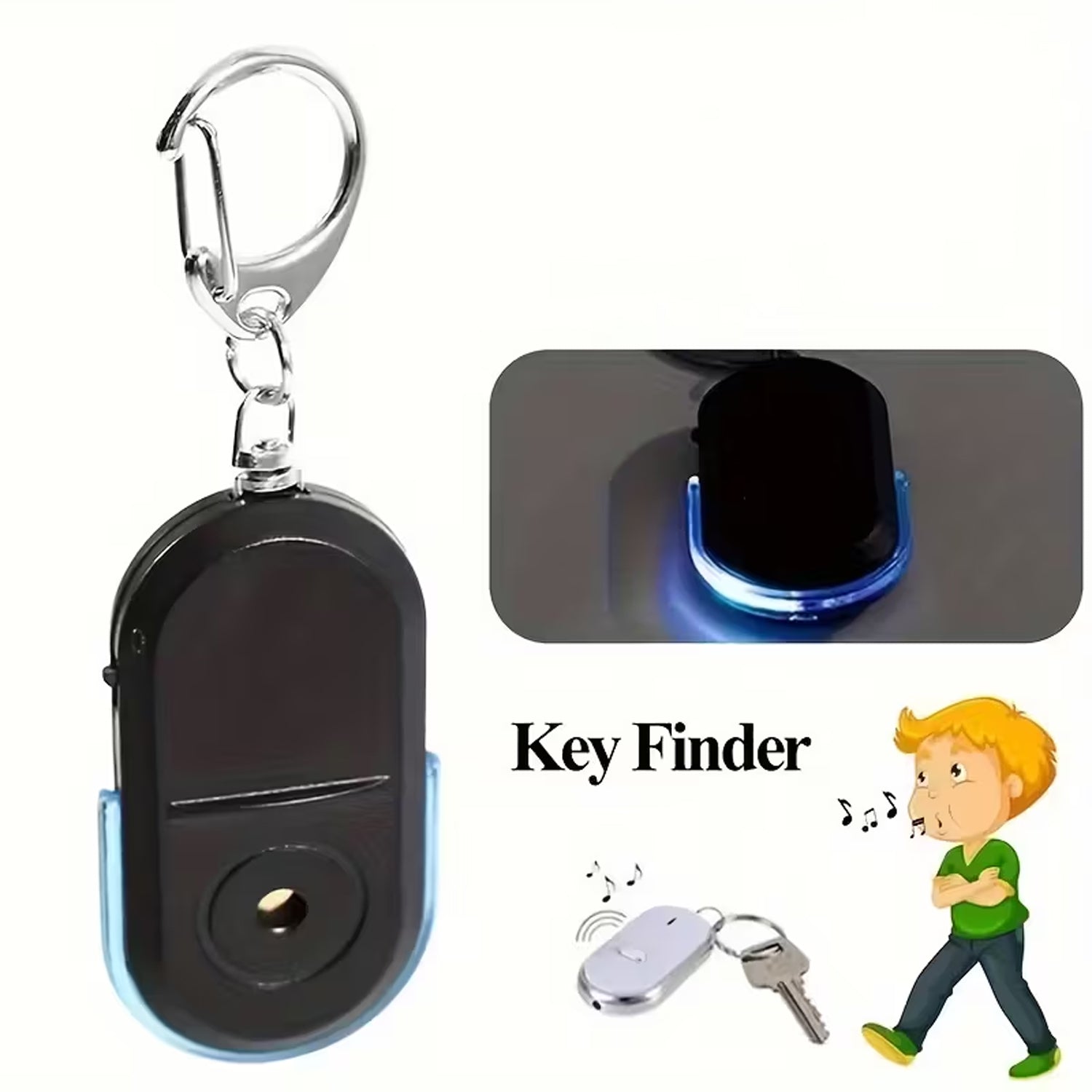 Personal Safety Alarm Keychain – Loud Emergency Siren with LED Light The Morsignaturekarts