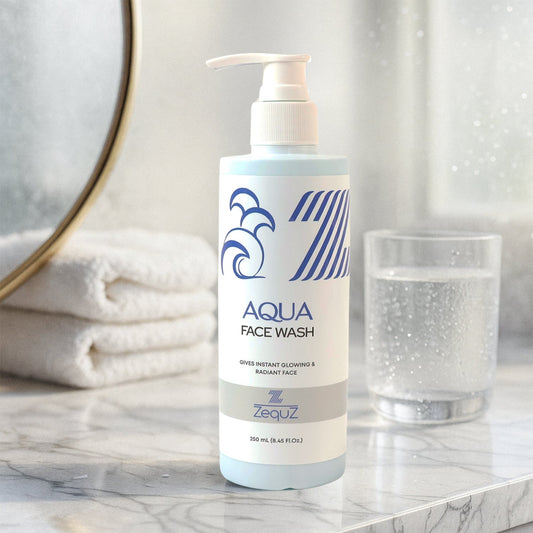 Zequz Hydrating Aqua Face Wash - (1 Pc / 250 ML) signaturekarts