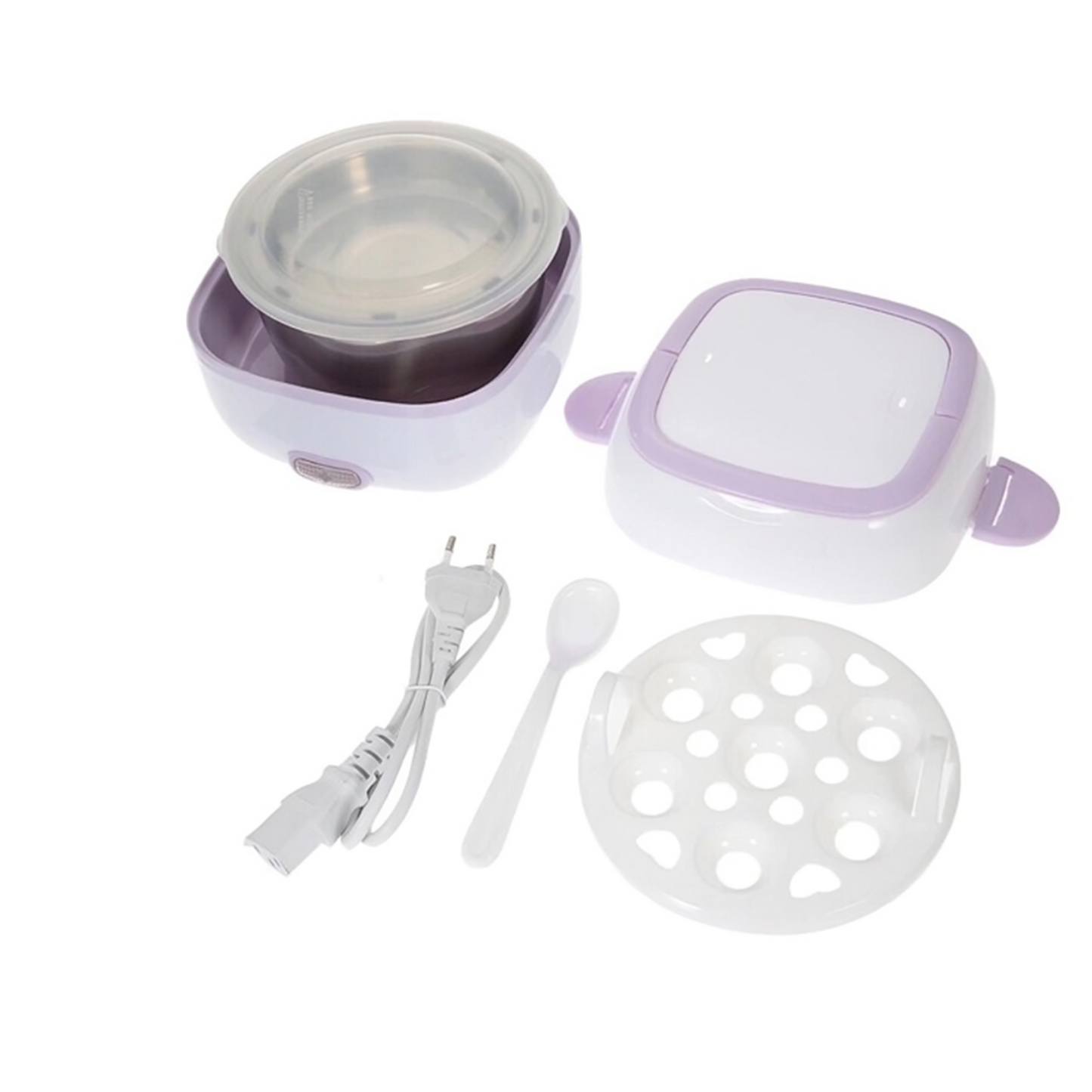 Electric Lunch Box Portable Food Warmer Food Heating Lunch Box  for Car, Truck, office signaturekarts