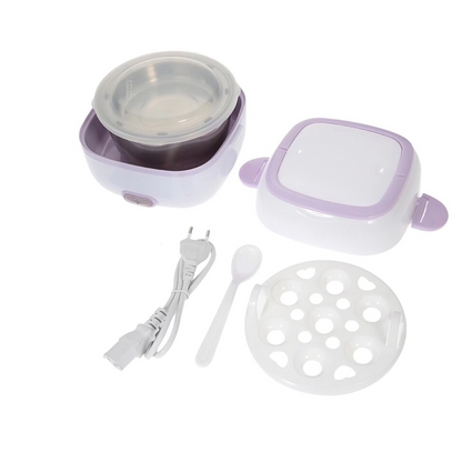 Electric Lunch Box Portable Food Warmer Food Heating Lunch Box  for Car, Truck, office signaturekarts