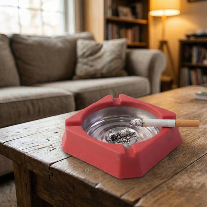 Heat-Resistant Ashtray (1 Pc) The Morsignaturekarts