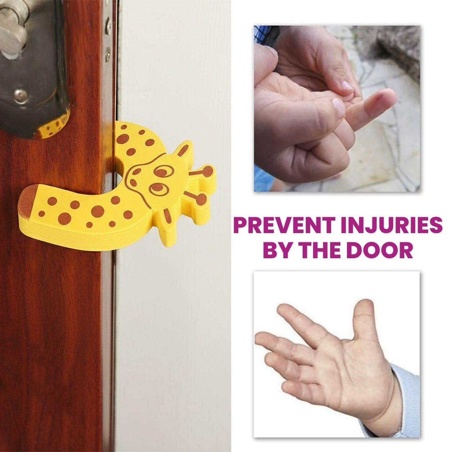 1 Pc Mix Door Stopper used in all kinds of household Your Brand