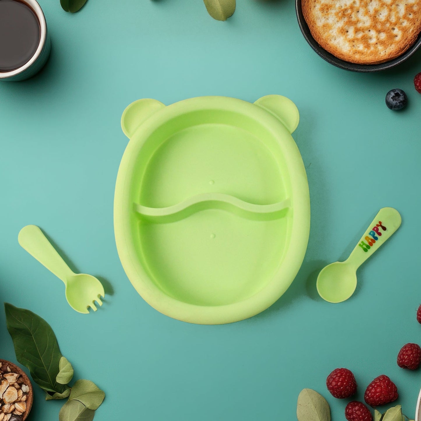 Premium 4-Piece Kids Mealtime Feeding Set Signature Kart
