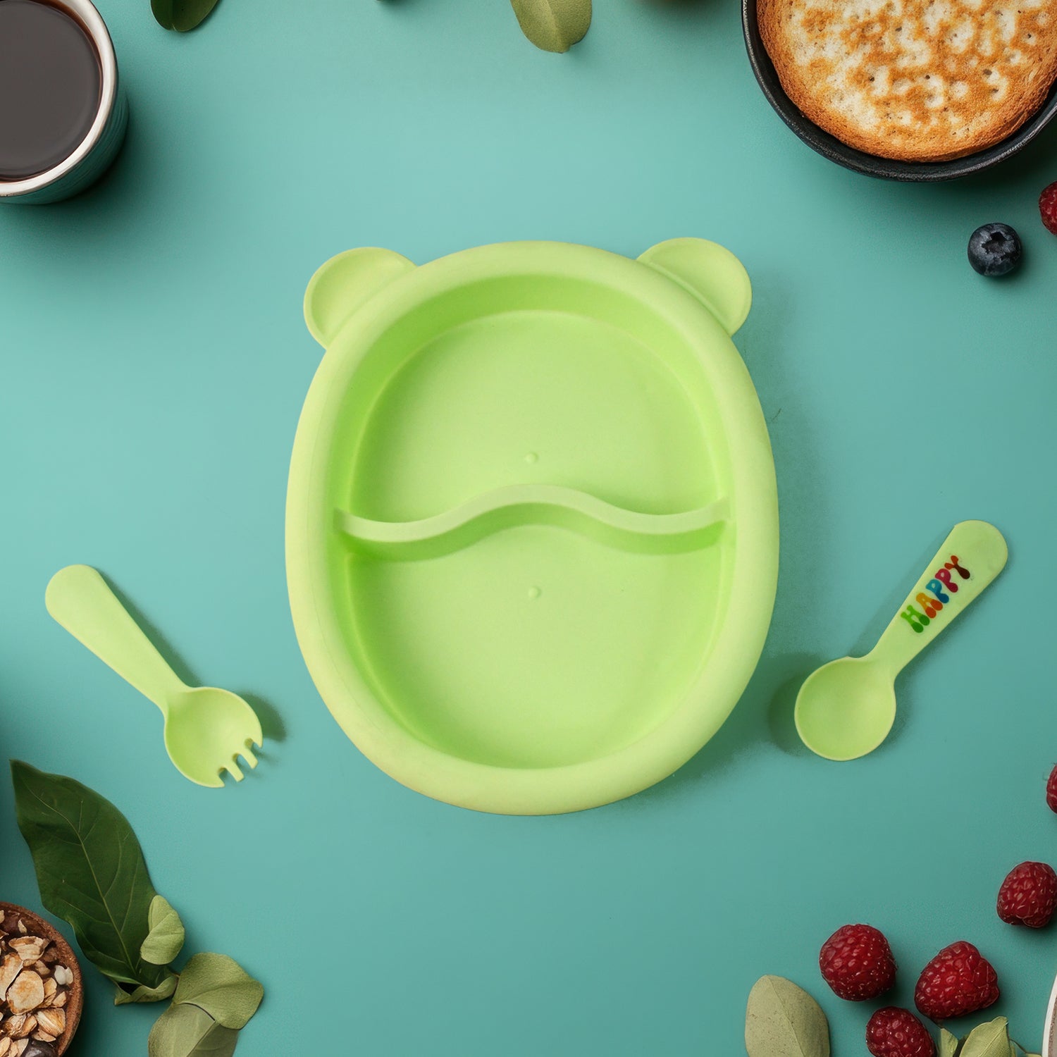 Premium 4-Piece Kids Mealtime Feeding Set Signature Kart