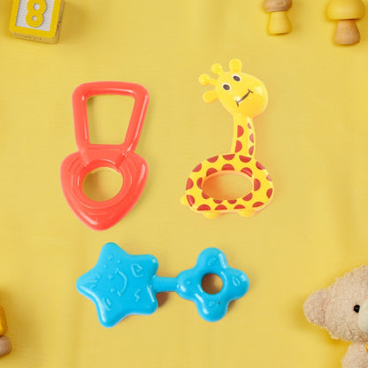 Plastic Baby Rattle Toys 5 Pcs Set Signature Kart