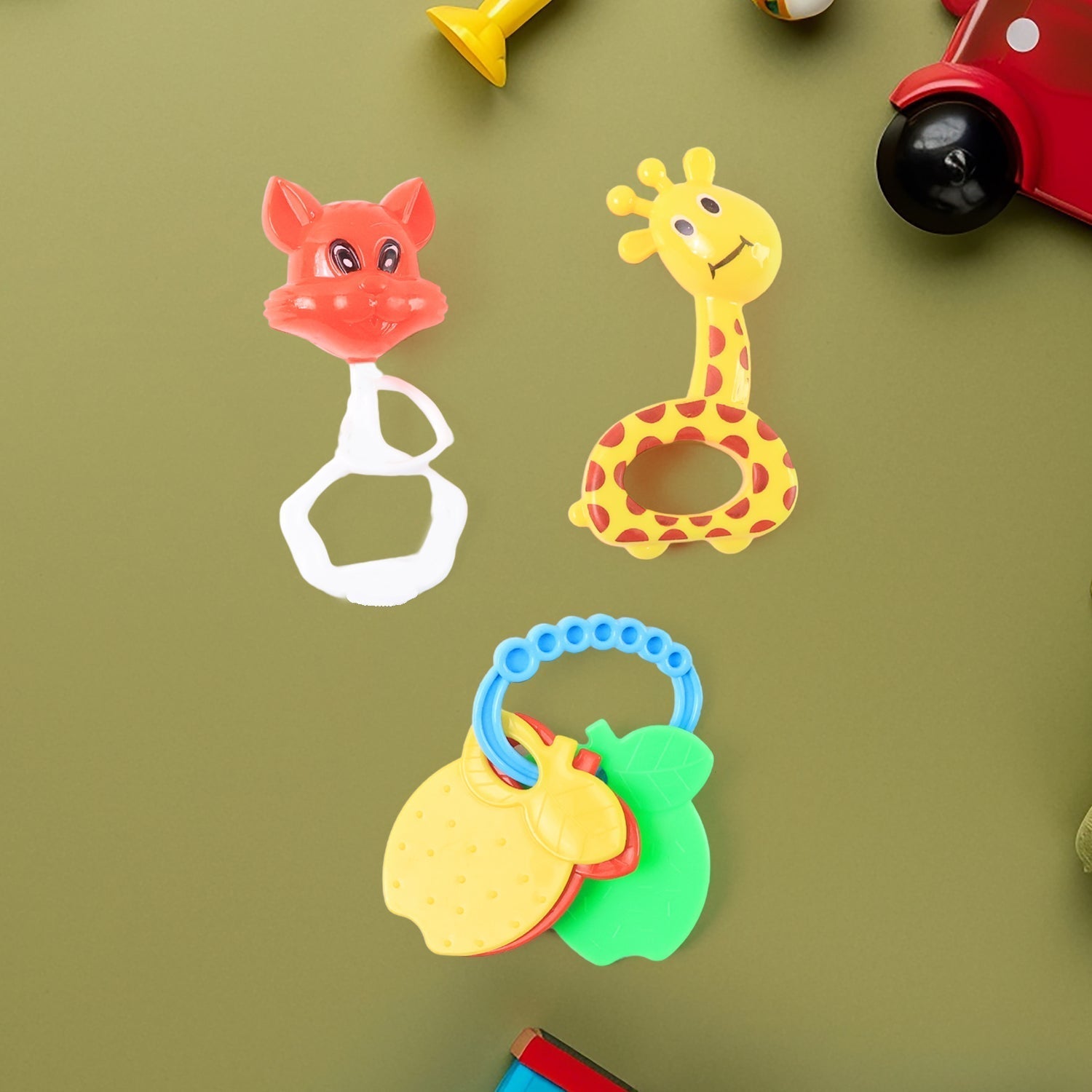 Baby Rattle Toy Collection for Infants 8 Pcs Set Signature Kart