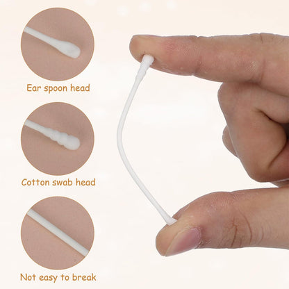 Premium Ultra-Soft Baby Cotton Swabs (200 Pc) The Morsignaturekarts