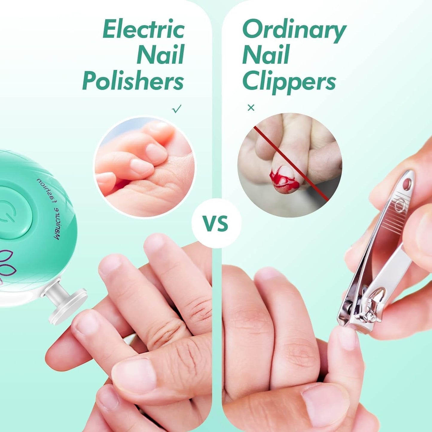 Baby Electric Manicure & Nail Care Set signaturekarts