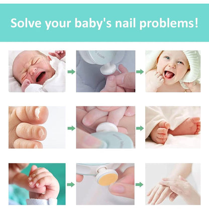 Baby Electric Manicure & Nail Care Set signaturekarts