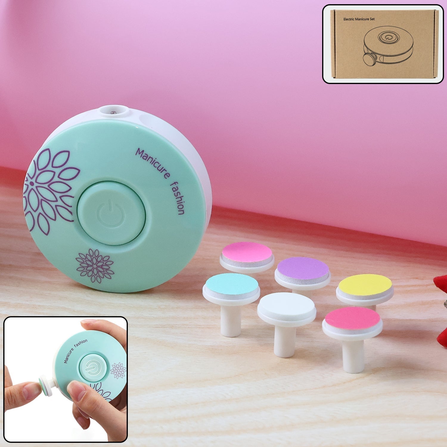 Baby Electric Manicure & Nail Care Set signaturekarts