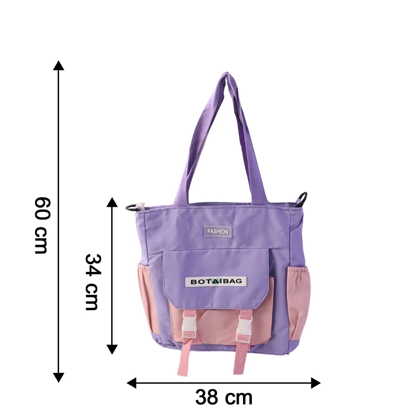 Trendy Multi-Pocket Shoulder Tote Sling Bag (1 Pc) The Morsignaturekarts