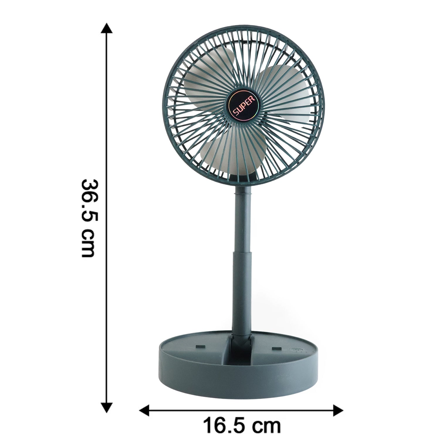Rechargeable Desktop Table Fan Mobile Phone Holder (1 Pc) The Morsignaturekarts
