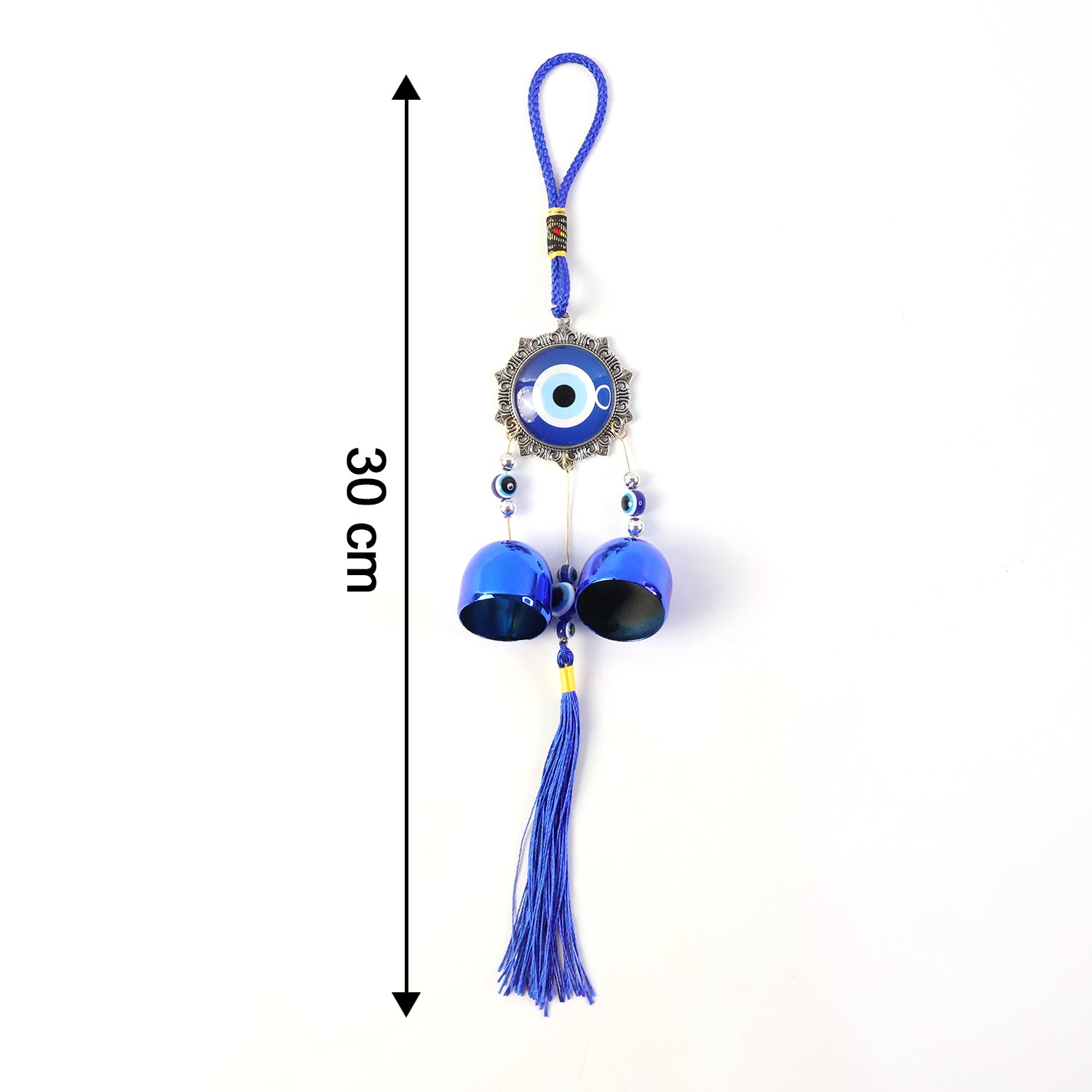 Decorative Evil Eye Hanging Wind Chime Set (2 Pc Set) The Morsignaturekarts