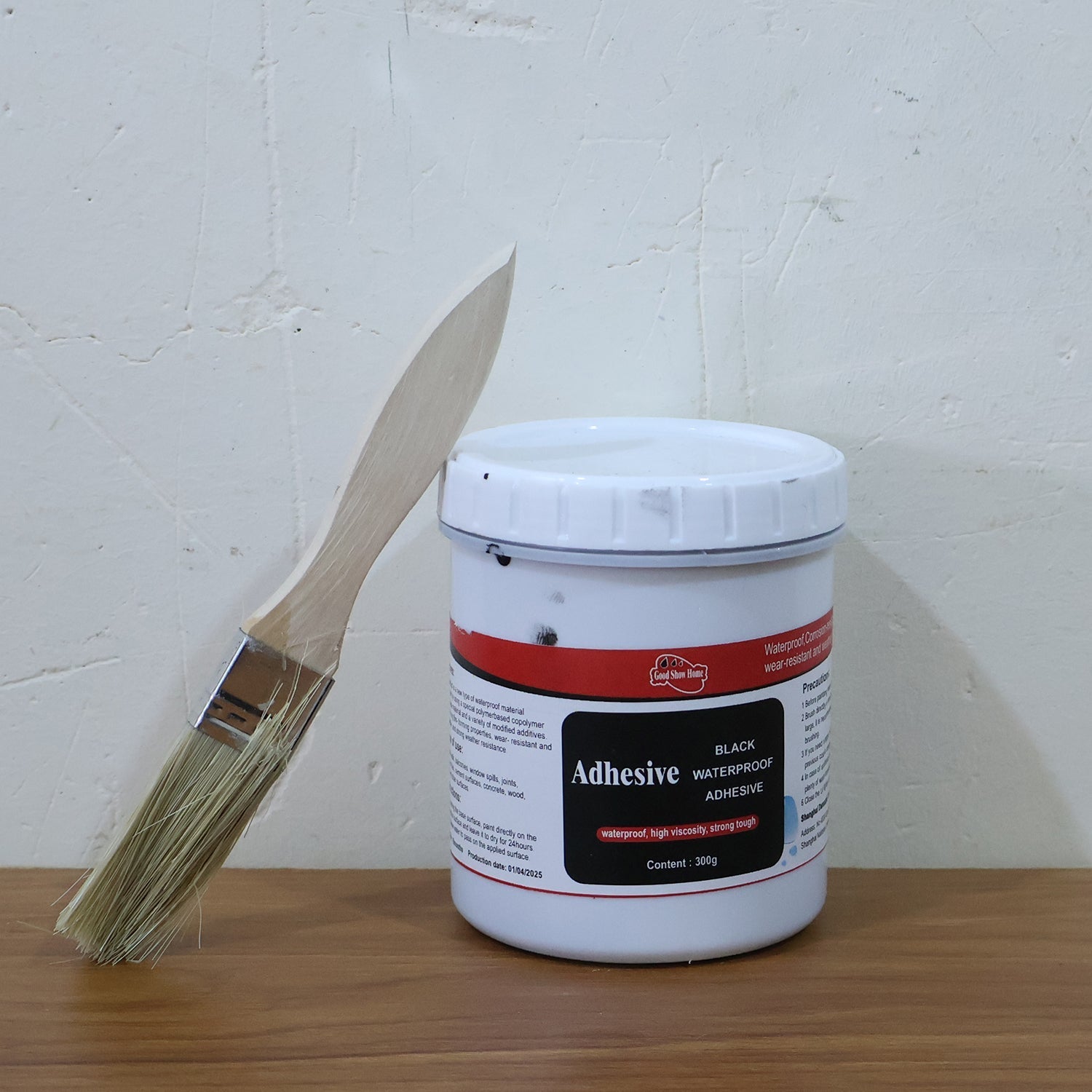 Black Waterproof Adhesive Paste 300 Gm - (Set) signaturekarts