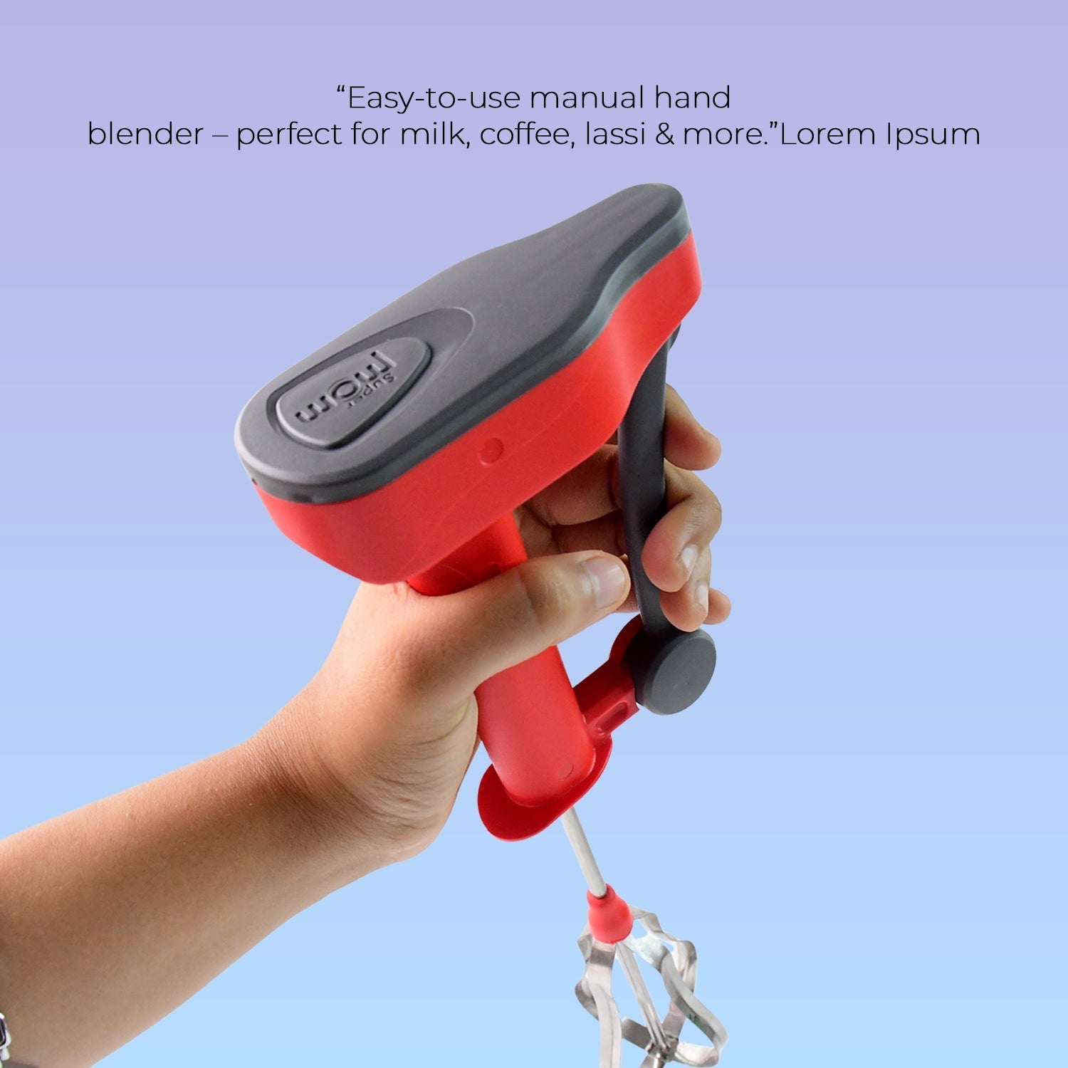 Supermom Multi-Function Power Blender for Beating, Liquidizing, and Churning signaturekarts