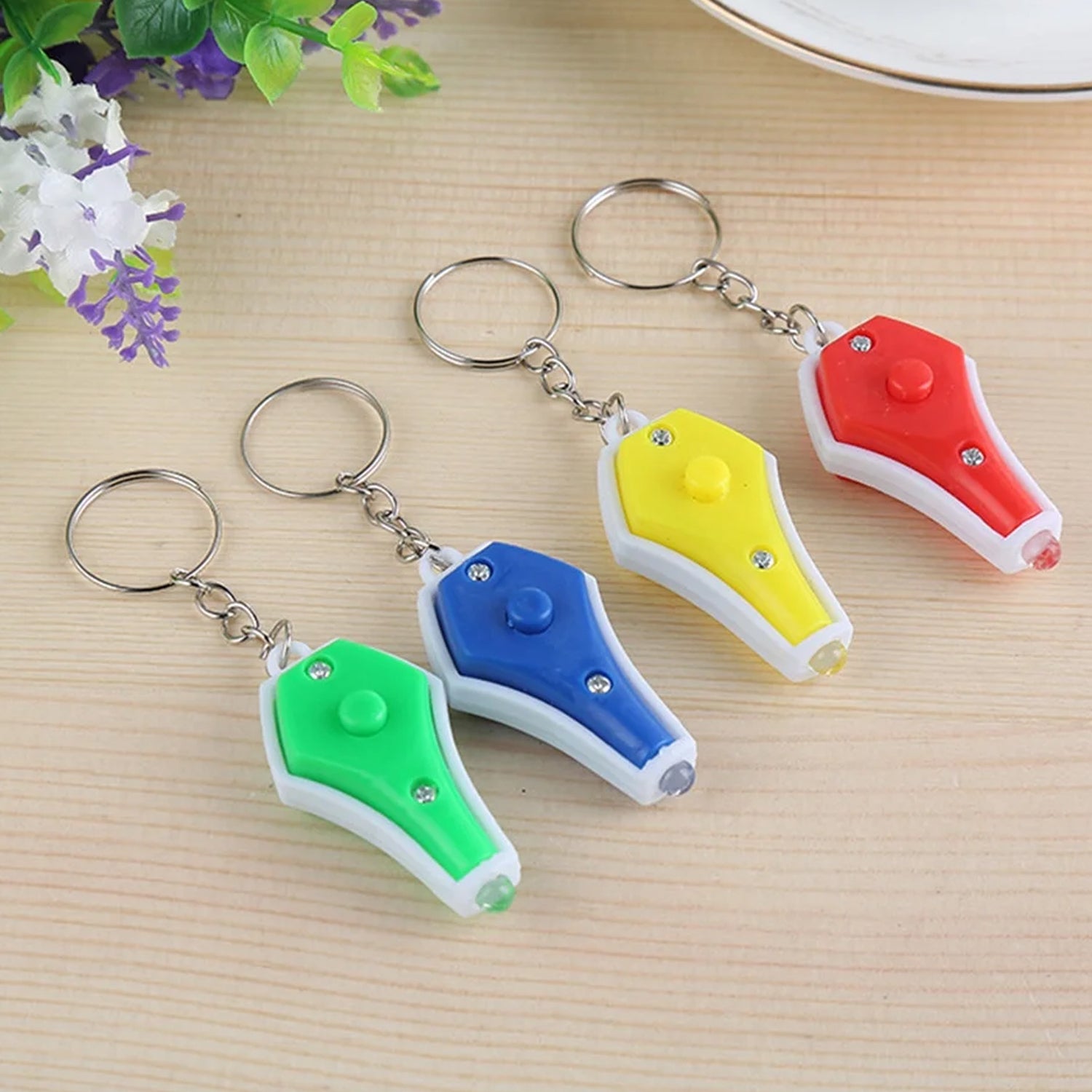 Mini LED Keychain UV Light with Blue Light (1 Pc) The Morsignaturekarts