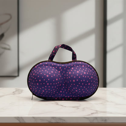 Premium Hard-Shell Bra & Lingerie Storage Travel Case (1 Pc) The Morsignaturekarts