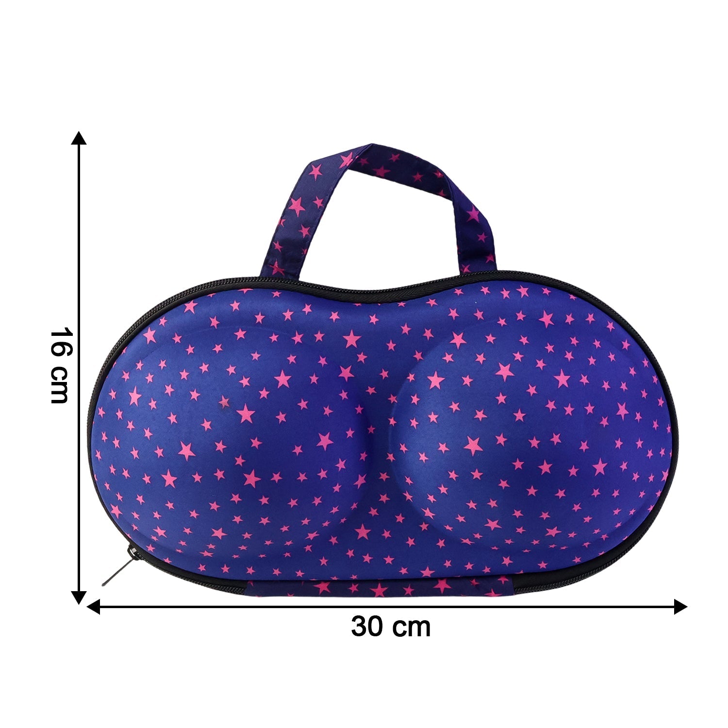 Premium Hard-Shell Bra & Lingerie Storage Travel Case (1 Pc) The Morsignaturekarts