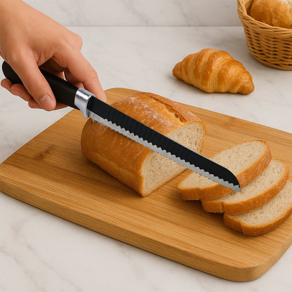 Premium 32 Cm Serrated Bread Knife with Ergonomic Handle signaturekarts