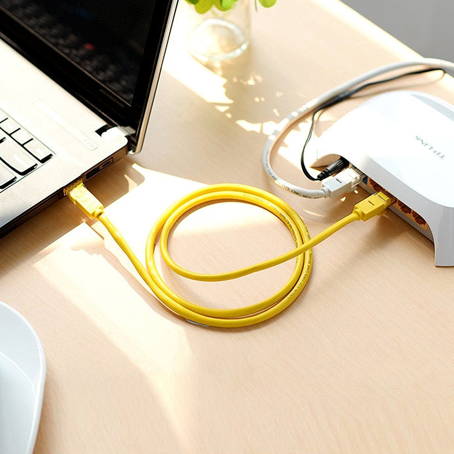 High-Speed CAT 5E Ethernet LAN Network Cable (3 Meter) signaturekarts