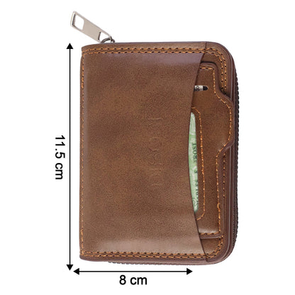 Premium Multipurpose Zip Closure Card Holder Wallet (1 Pc) The Morsignaturekarts