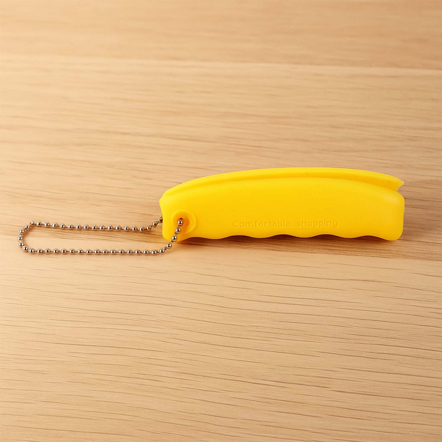 Silicone Portable Bag Device Bag Filter Hand Shopping Bag Carry Tool Key Chain (1 Pc) Signaturekarts