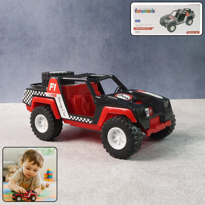 Funwoods Free-Wheel Racing Jeep Toy Car - (1 Pc) signaturekarts