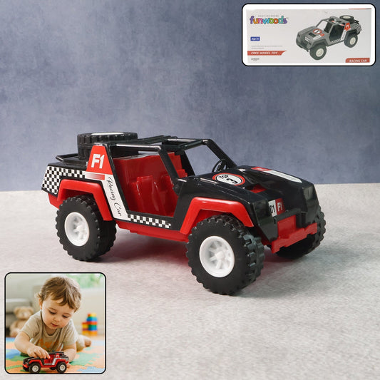 Funwoods Free-Wheel Racing Jeep Toy Car - (1 Pc) signaturekarts
