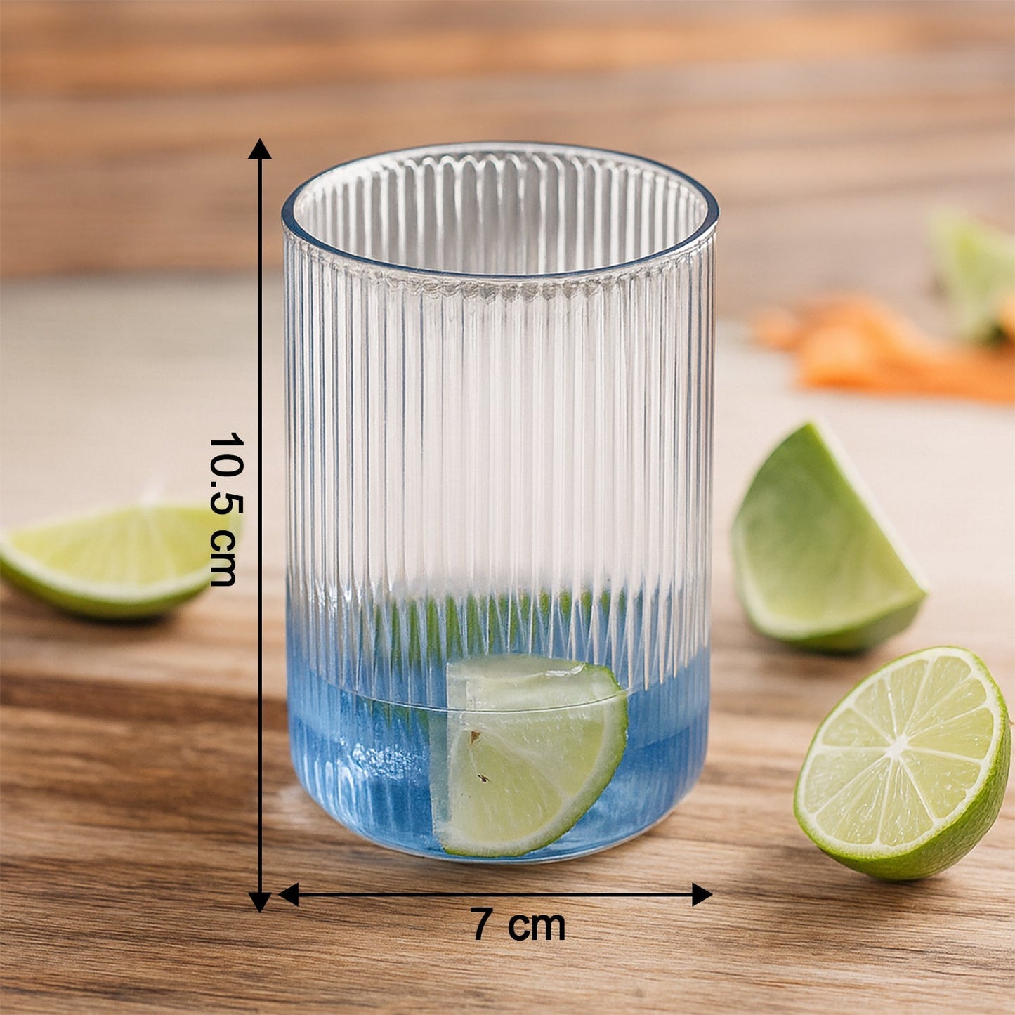 Supermom Plastic Casa Glass Set (6 Pc) signaturekarts