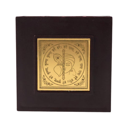 Golden Charan Paduka in Wooden Box – Spiritual Gift & Pooja Accessory signaturekarts