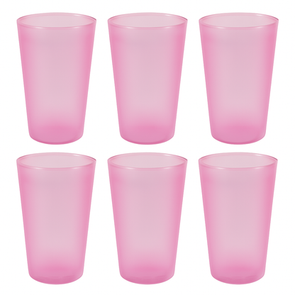Large Glass Set – for Kitchens & Offices, Perfect for Water & Beverages (6-Piece) Your Brand