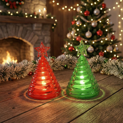 Premium LED Spiral Christmas Tree Decorative Night Lamp Set The Morsignaturekarts