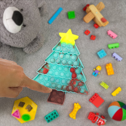 Premium Tree Shape Silicone Pop It Fidget Toy (1 Pc) signaturekarts