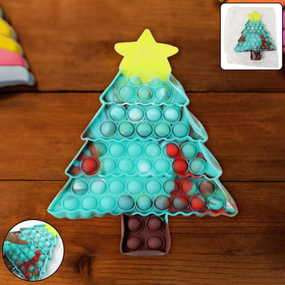 Premium Tree Shape Silicone Pop It Fidget Toy (1 Pc) signaturekarts