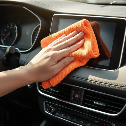 Multipurpose Microfiber Cleaning Cloth (30x30cm & 5 Pc) Signature Kart