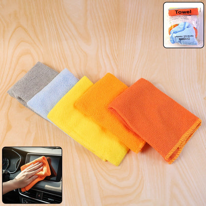 Multipurpose Microfiber Cleaning Cloth (30x30cm & 5 Pc) Signature Kart